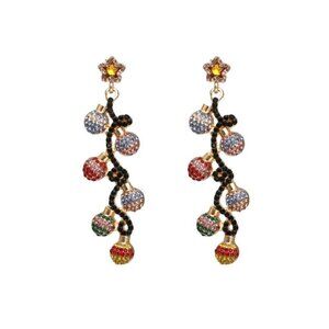 𝅺holiday Lights Dangle Drop Fashion Earrings